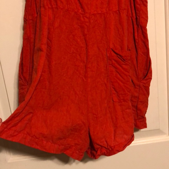 Lacausa Matisse Overalls Red Small - Picture 6 of 6